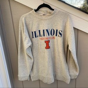 ILLINOIS Fighting Illini Sweatshirt Pullover